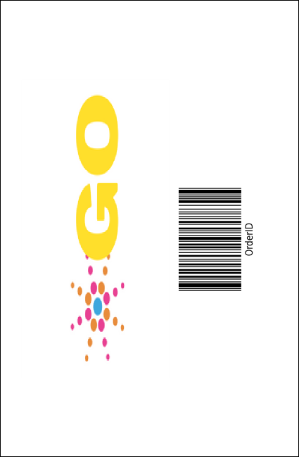 Chinese New Year Flower Snake Drink Ticket Product Back
