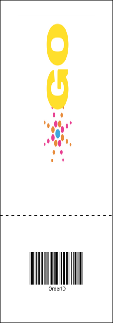 Ice Cream Event Ticket Product Back