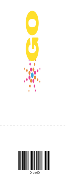 Casino Raffle Ticket Product Back