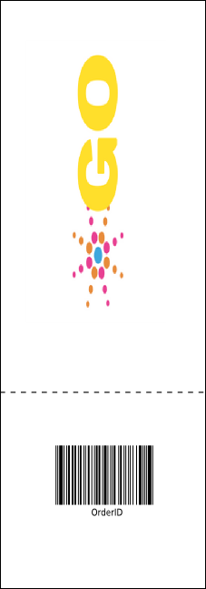 Chocolate Raffle Ticket Product Back