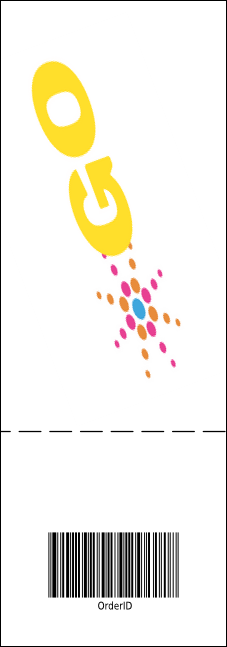 Cupcake Event Ticket Product Back