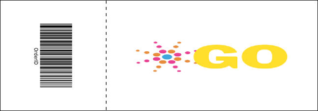 Diamond Event Ticket Product Back