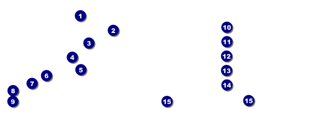 Greek Flag Raffle Ticket Front Field Markers