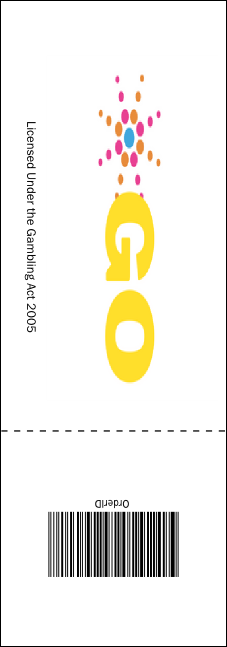 Medieval Banquet Raffle Ticket Product Back