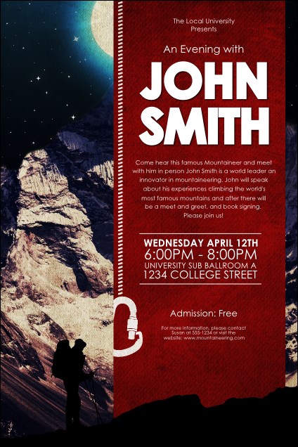 Mountaineering Poster Product Front