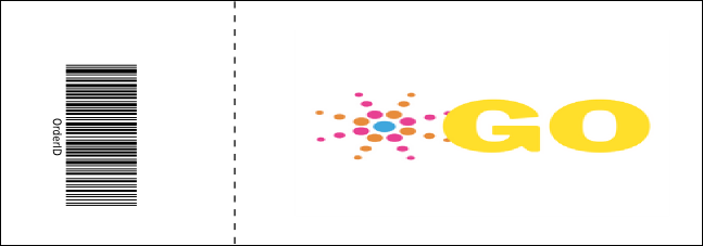 Norwegian Event Ticket Product Back