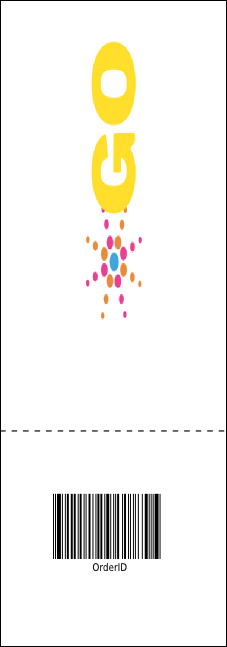 Postcard Raffle Ticket Product Back