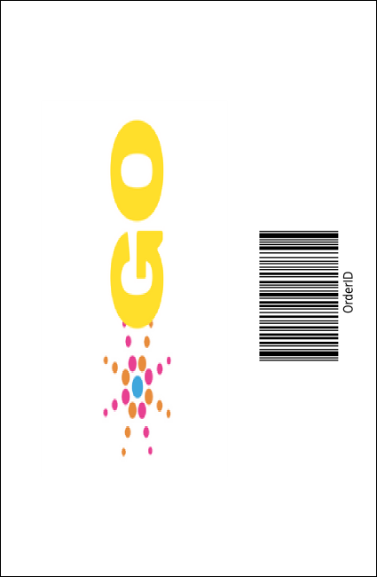 Women's Expo Abstract VIP Event Badge Small Product Back