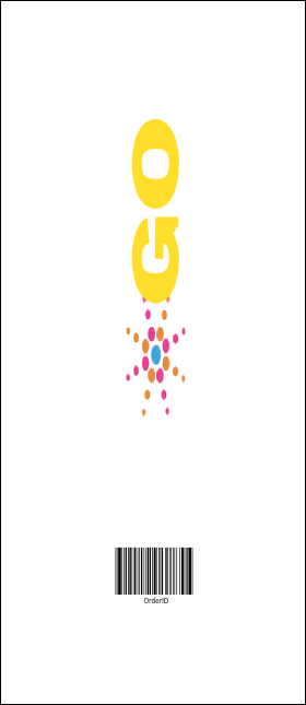 Women's Expo Abstract VIP Event Badge Large Product Back