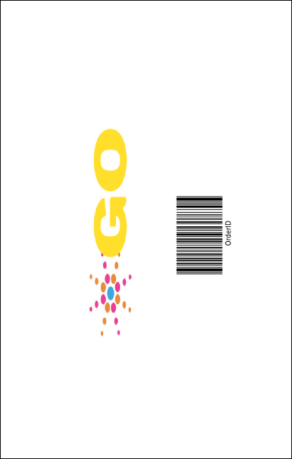 Run for a Cause (Yellow) VIP Event Badge Medium Product Back
