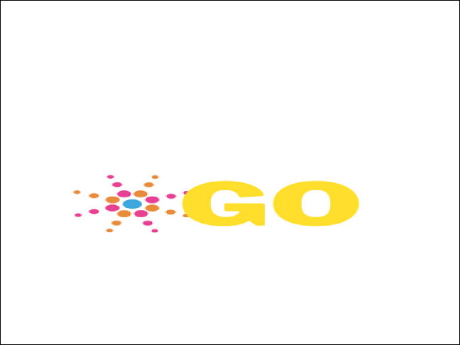 All Purpose Geometric Gradient Waves Economy Event Badge Product Back