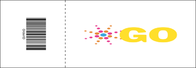 Jingle Bells Event Ticket Product Back