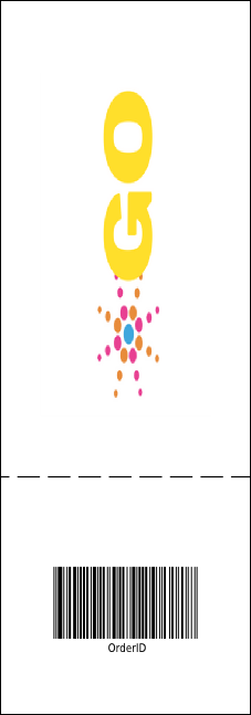 Big Heart White Reserved Event Ticket Product Back