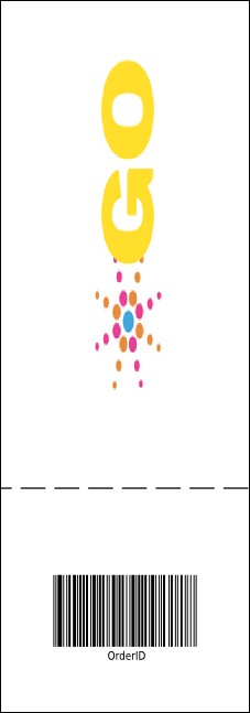 Christmas Angel Reserved Event Ticket Product Back