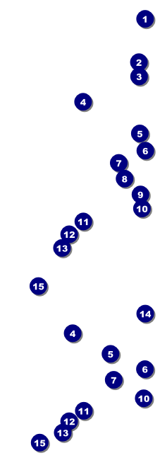 Cloud Reserved Event Ticket Front Field Markers