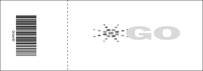 All Purpose Corners Black and White Event Ticket Product Back