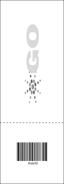 All Purpose Skyline Black and White Raffle Ticket Product Back