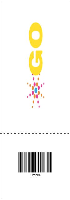 Fall Leaves Raffle Ticket Product Back