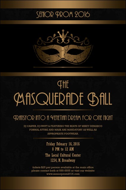 Masquerade Ball 3 Poster Product Front