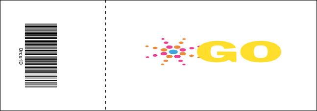 Childhood Cancer Awareness Month Event Ticket Product Back