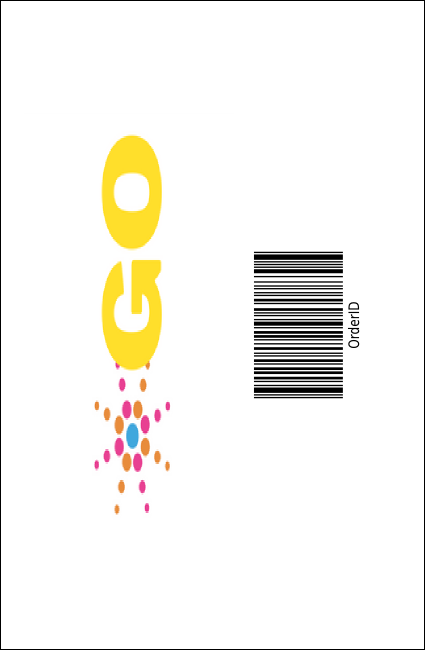 Silver Glitter Drink Ticket Product Back