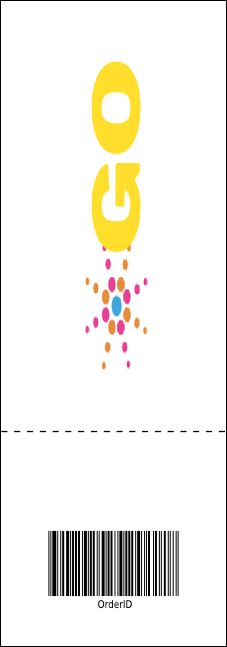 Dart Tournament Event Ticket Product Back