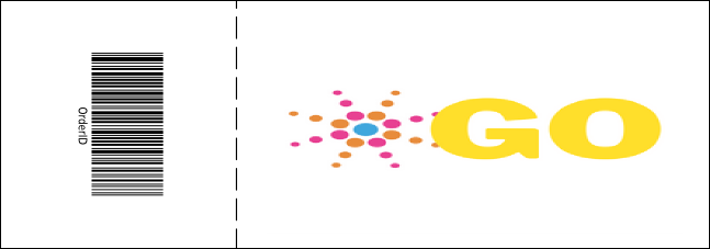 American Flag Raffle Ticket 0007 Product Back