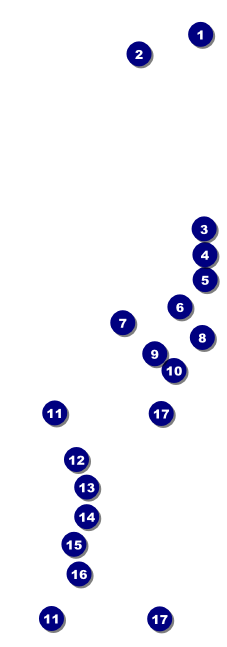 School Fundraiser Raffle Ticket 0007 Front Field Markers
