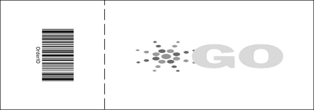 50/50 All Purpose Logo Raffle Ticket 0007 Product Back