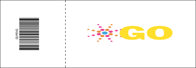 Money Ribbon Raffle Ticket 0007 Product Back