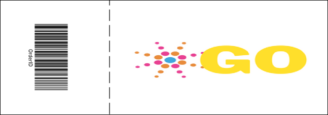 Color Logo Event Ticket 0007 Product Back