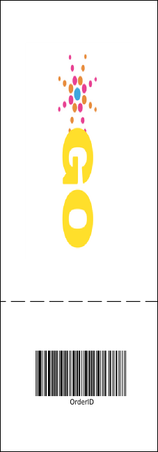 Dance Recital Reserved Event Ticket Product Back