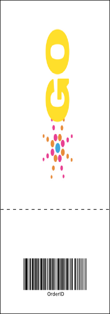 Jazz Dance Event Ticket Product Back