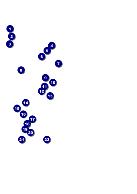 Hip Hop Concert  Postcard Mailer Front Field Markers