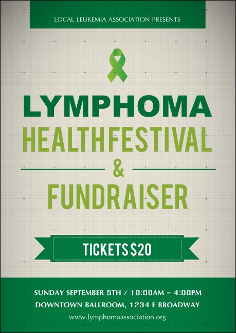 Lymphoma  Postcard Mailer Product Front