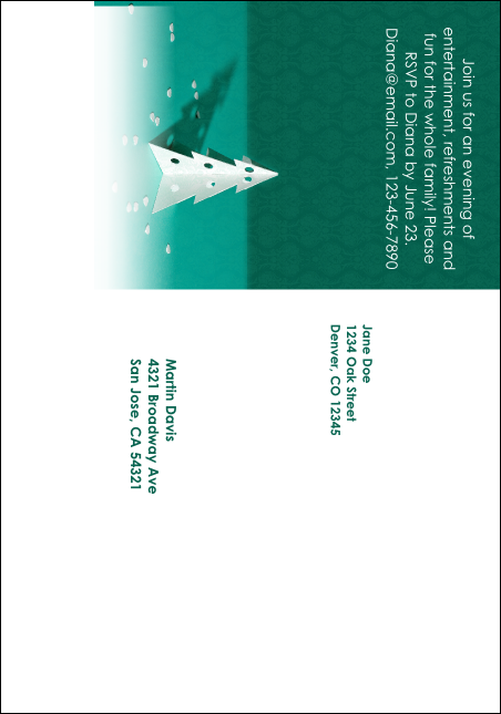 Paper Tree Postcard Mailer Product Back