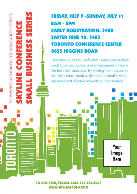 Toronto  Postcard Mailer (White)