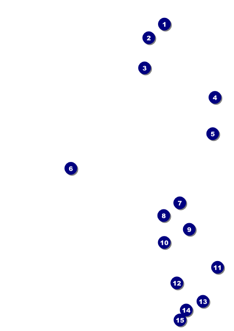 Squares Postcard Mailer Front Field Markers
