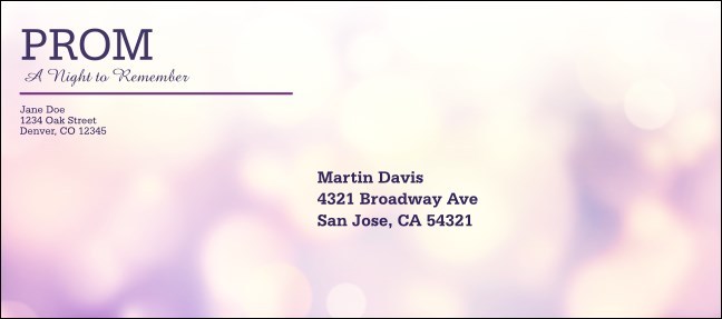 Abstract Lights #9 Envelope