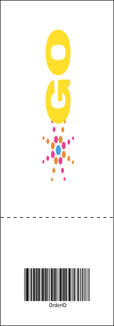 Fish Fry Event Ticket (White) Product Back