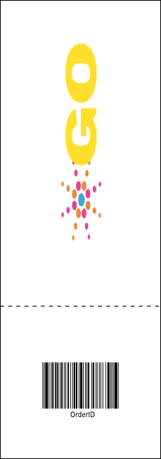 Indian Music Blue Event Ticket Product Back