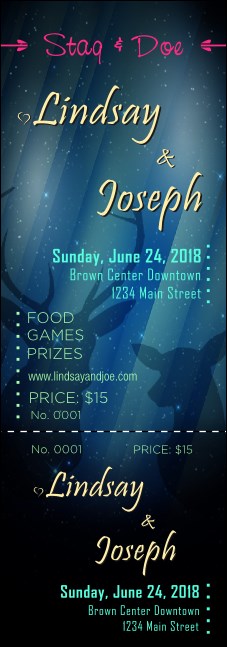 Stag and Doe Event Ticket Product Front