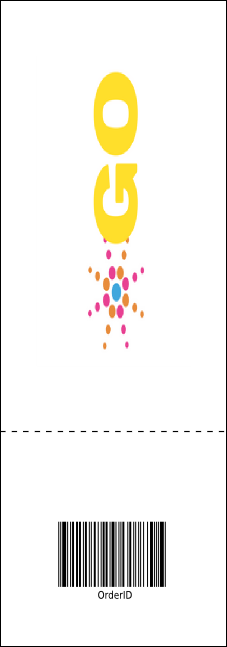 Baseball Event Ticket Product Back