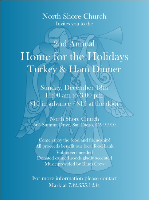 Christmas Angel Flyer 001 Product Front