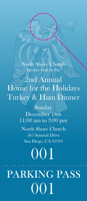 Christmas Angel Hang Tag