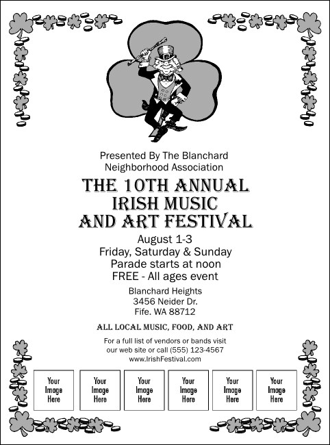 St. Patrick's Day Flyer