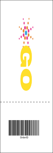 LGBT Film Festival Raffle Ticket Product Back