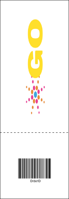 Holiday Tree Raffle Ticket Product Back