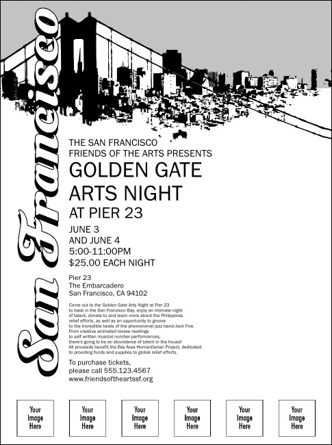 San Francisco BW Flyer Product Front
