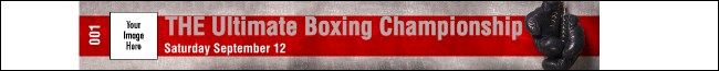 Boxing Gloves Premium Synthetic Wristband
